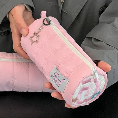 Cute Pink Kawaii Large Capacity Pencil Case