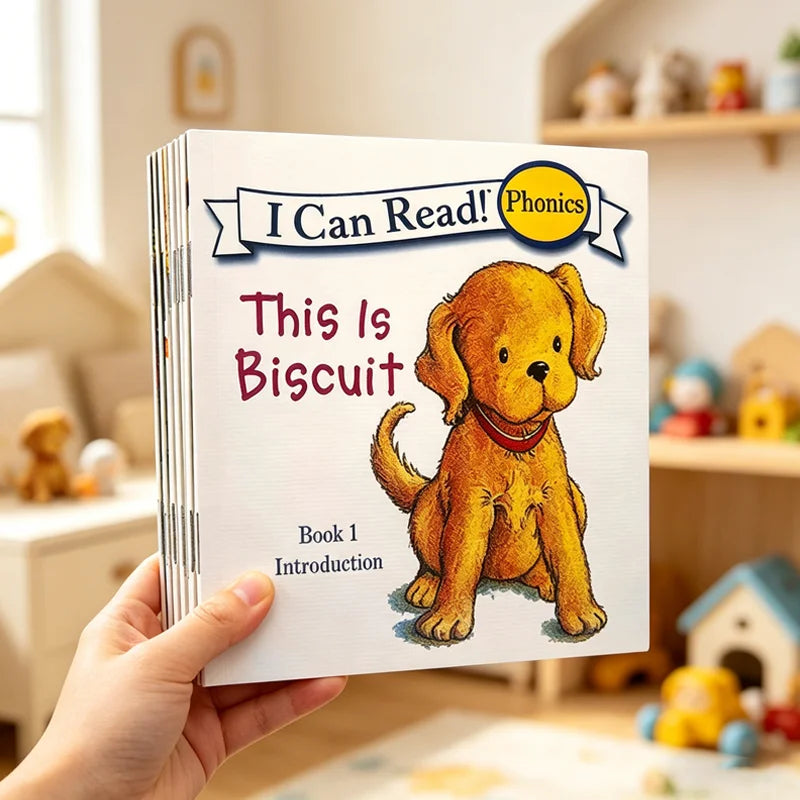 12 Books Set I Can Read English Picture Books
