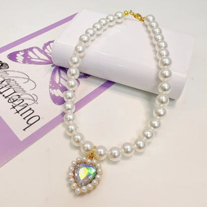 Princess Pearl Pet Collar