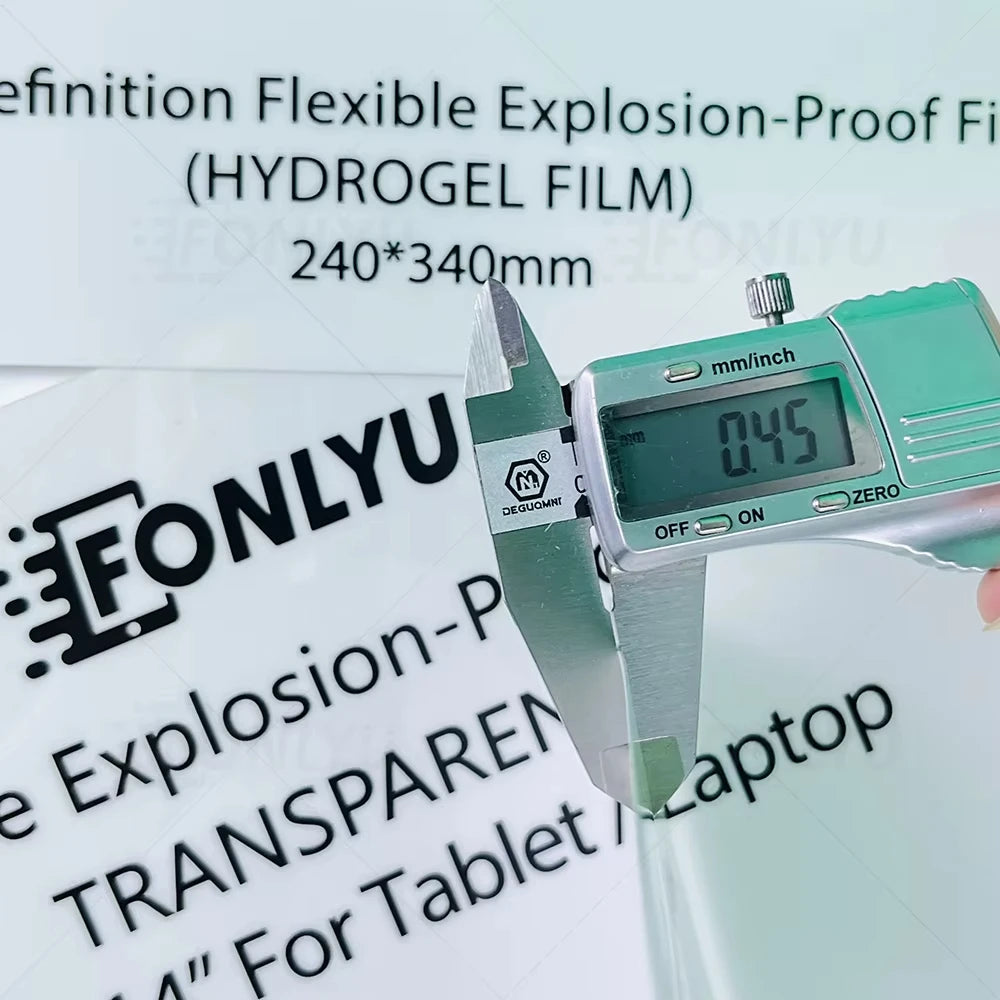 Fonlyu Soft TPU Screen Protector Film for Tablets
