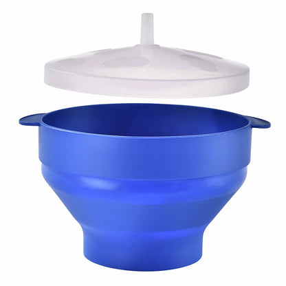 Foldable Silicone Popcorn Bowl