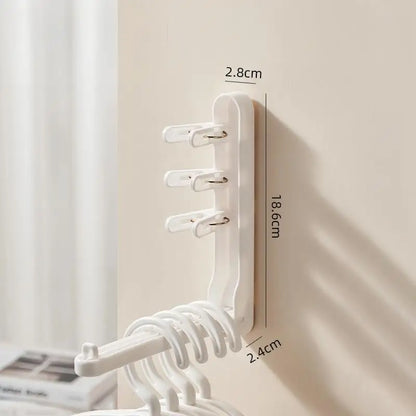 Space-Saving Foldable Clothes Hanger Organizer