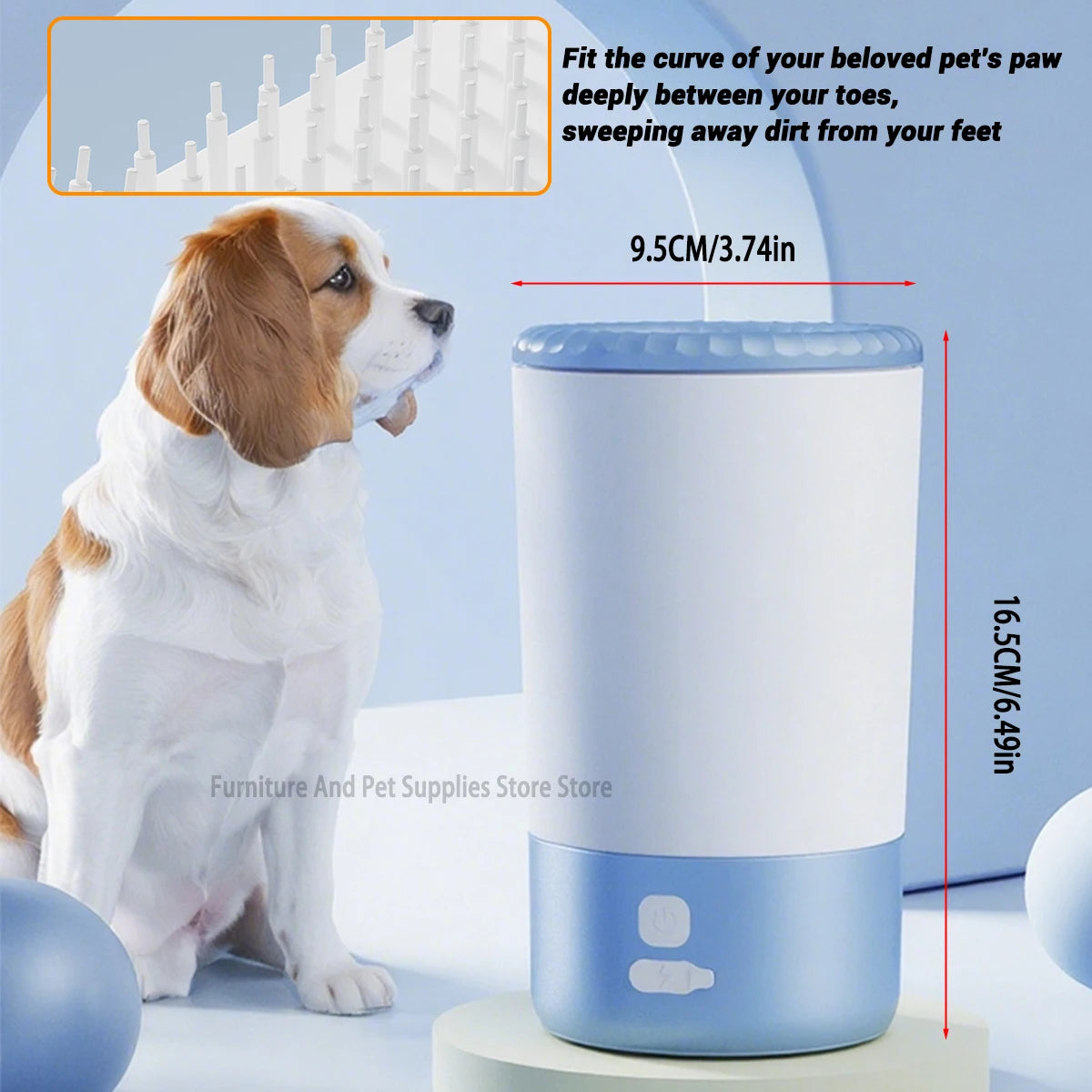 Electric Pet Paw Cleaner Cup