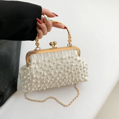 Handmade Seashell Beaded Bag