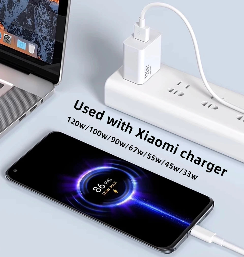 Original Xiaomi 120W USB-C Fast Charging Cable