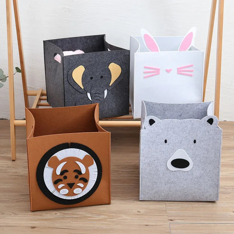 Felt Pet Toy & Household Storage Basket