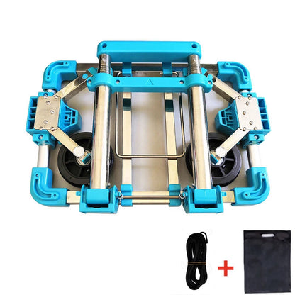 Lightweight Folding Luggage Cart with 2 Wheels