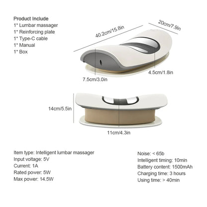 Electric Lumbar Traction Massager