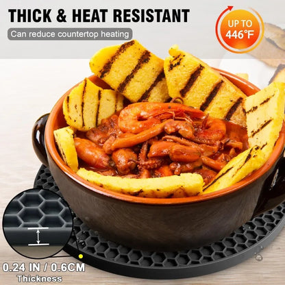 Silicone Pot Holder Trivet Heat Resistant Mat