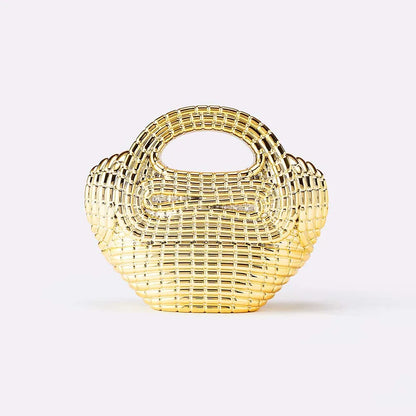 Crystal Beaded Heart Evening Bag