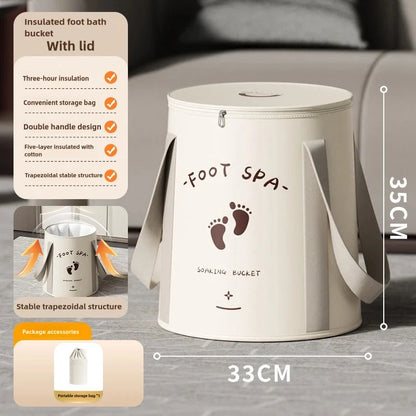 Portable Folding Foot Bath Bucket