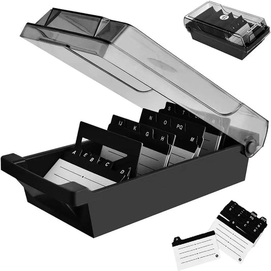 Large Capacity Business Card Holder Organizer – 500 Cards