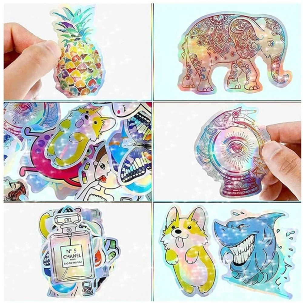 A4 Holographic Printable Vinyl Sticker Paper