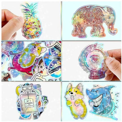 A4 Holographic Printable Vinyl Sticker Paper