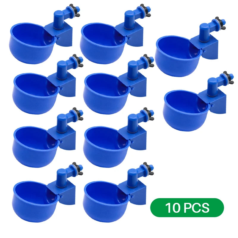 Automatic Chicken Water Cups Set