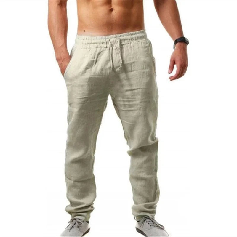 Men's Cotton Linen Pants