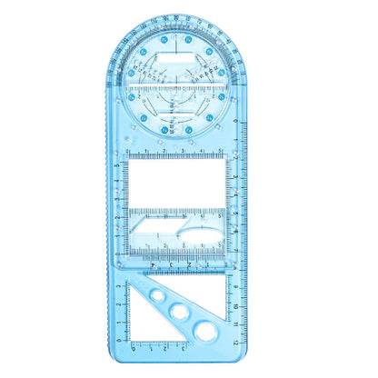 Multifunctional Geometric Drawing Ruler