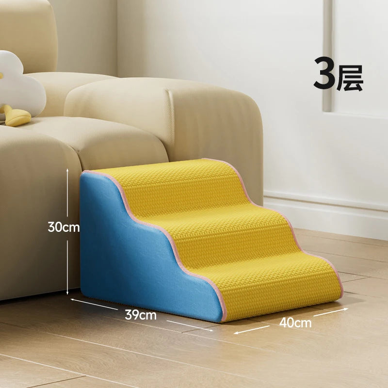 3/4 Step Memory Foam Pet Stairs