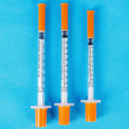 Disposable 1ml Pet Syringes with Needles – Pack of 10