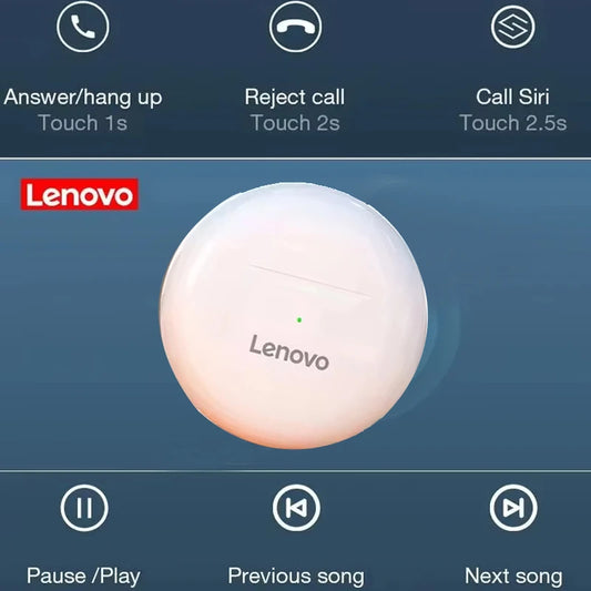 Lenovo XT53 True Wireless Bluetooth Earbuds