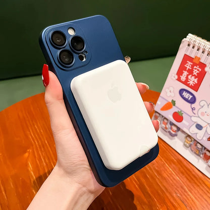 Luxury Matte Magnetic Phone Case For iPhone