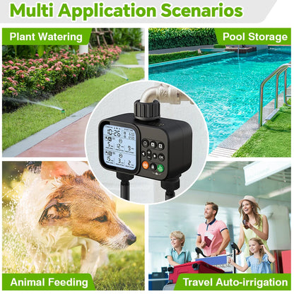 Smart 2-Zone Irrigation Water Timer