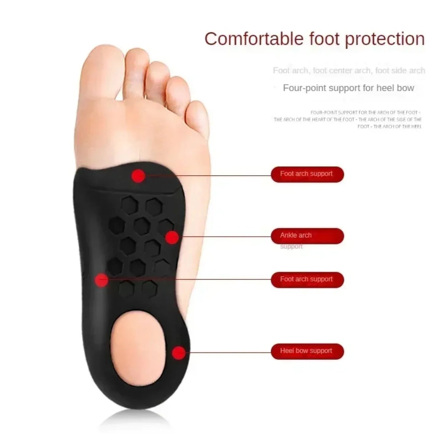 Silicone Arch Support Insoles