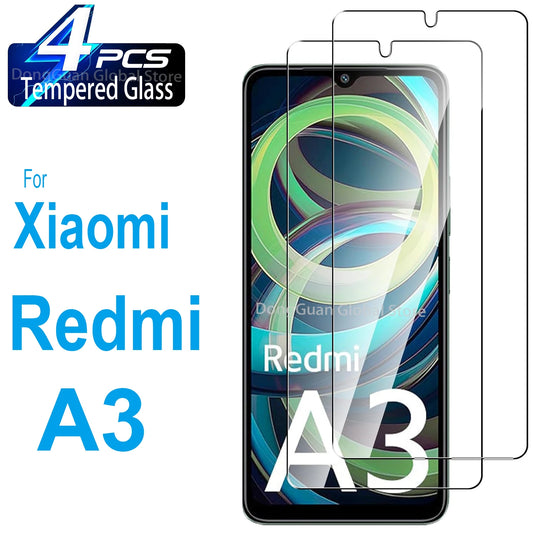 Xiaomi Redmi A3 Tempered Glass Screen Protector