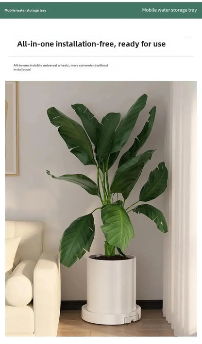 Heavy-Duty Plant Caddy with Hidden Wheels