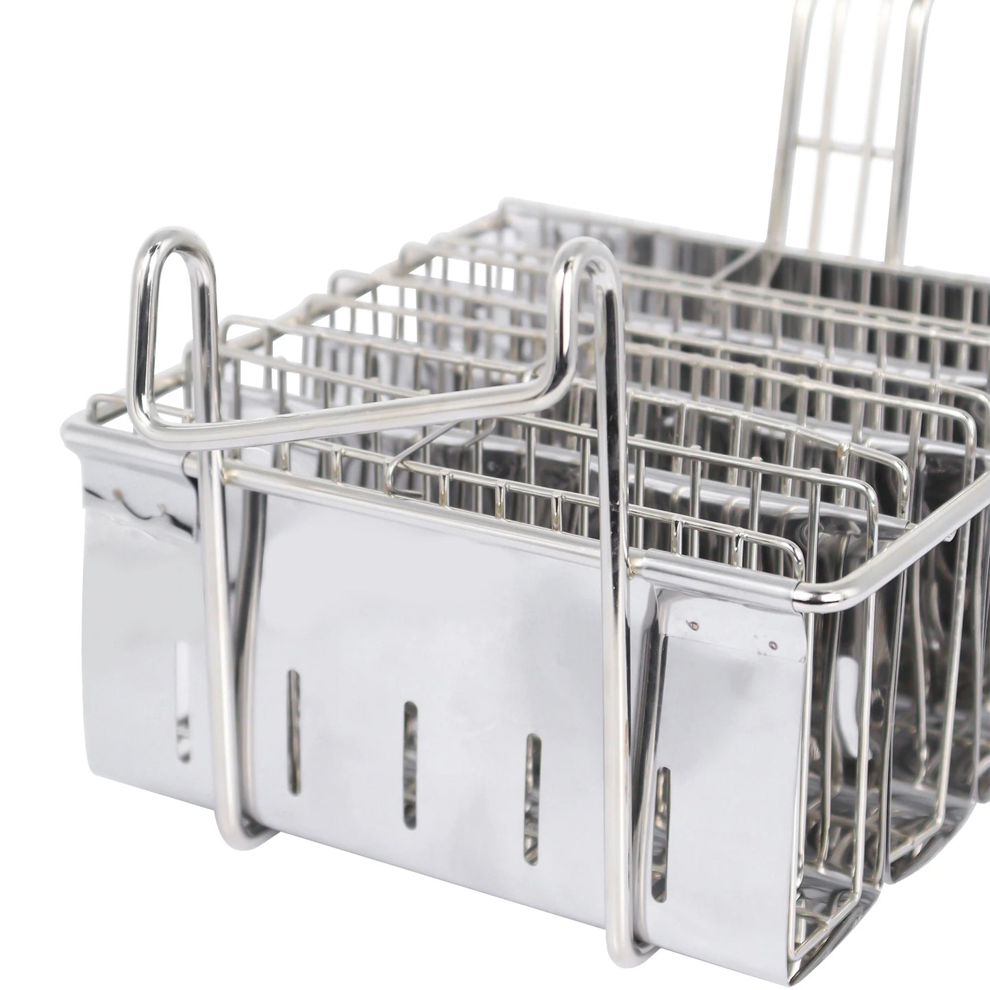 Stainless Steel Square Taco & French Fry Frying Basket