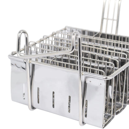 Stainless Steel Square Taco & French Fry Frying Basket