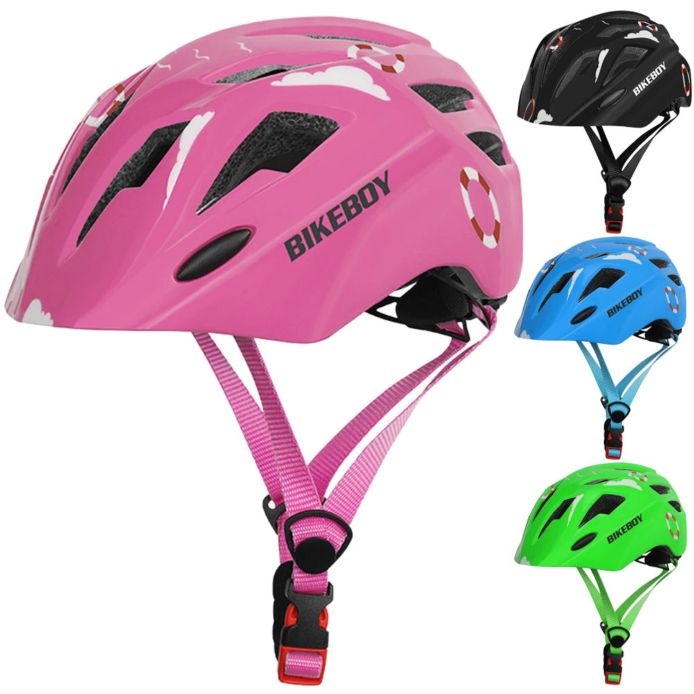 Kid Bike Helmet With LED 5-13 years old