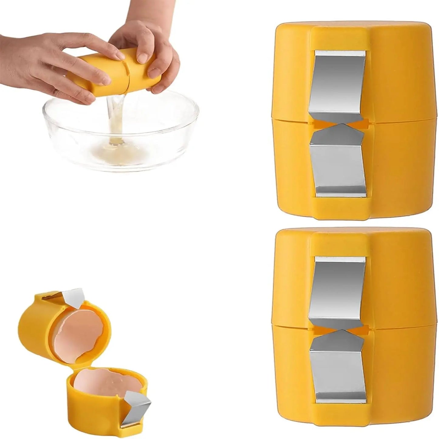 Multifunctional Egg Shell Opener & Egg Cracker Tool
