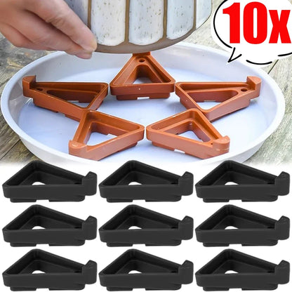 Triangle Plant Pot Risers to Prevent Root Rot