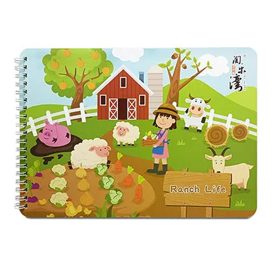 Children Busy Book Montessori For Toddler