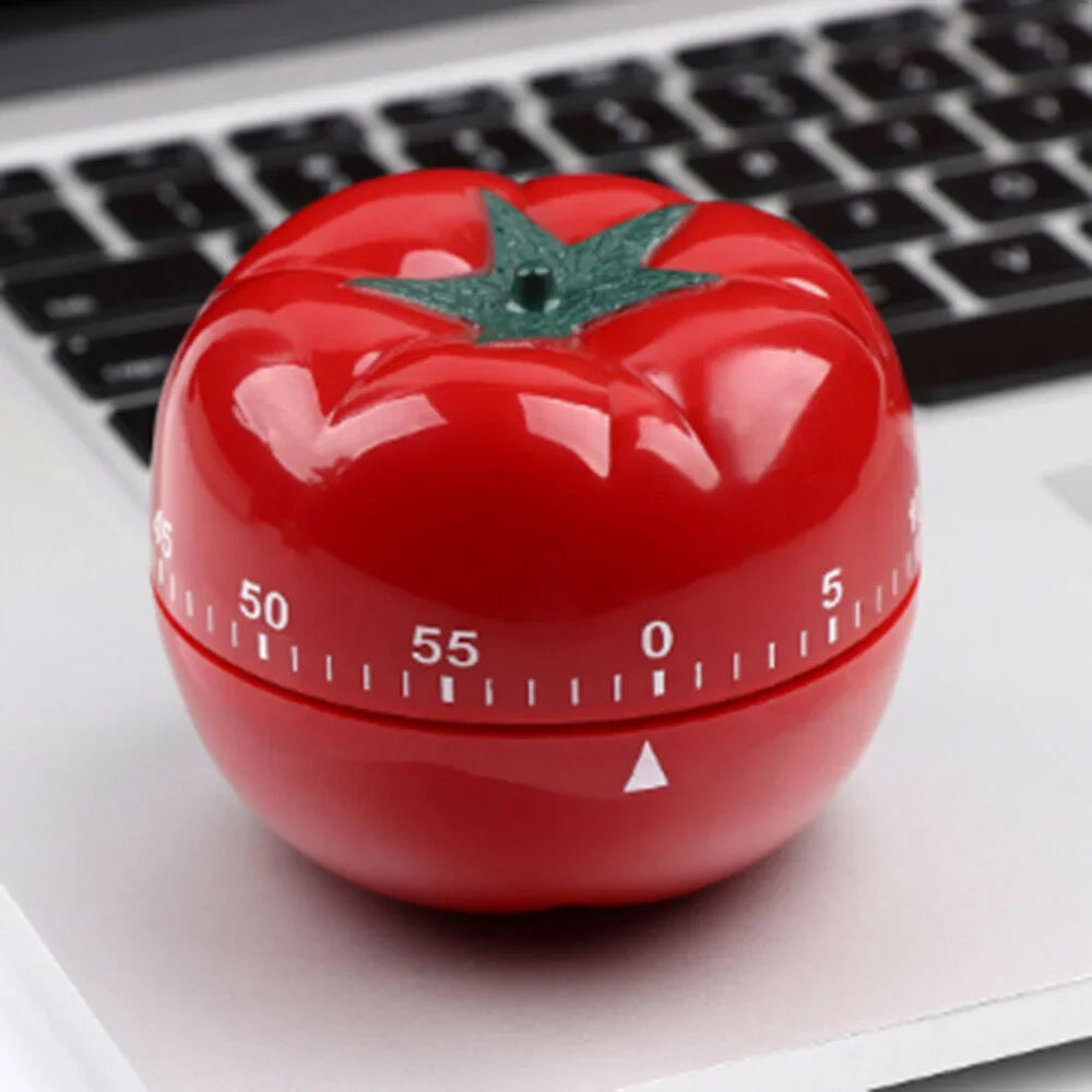 Tomato Kitchen Timer – Mechanical Countdown Reminder
