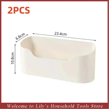 Wall Mounted Cabinet Storage Organizer
