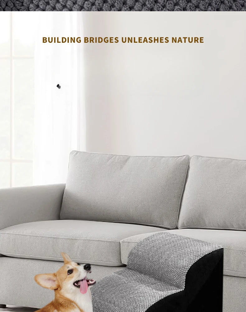 Memory Foam Pet Stairs Ramp