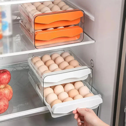 Stackable Refrigerator Egg Storage Drawer