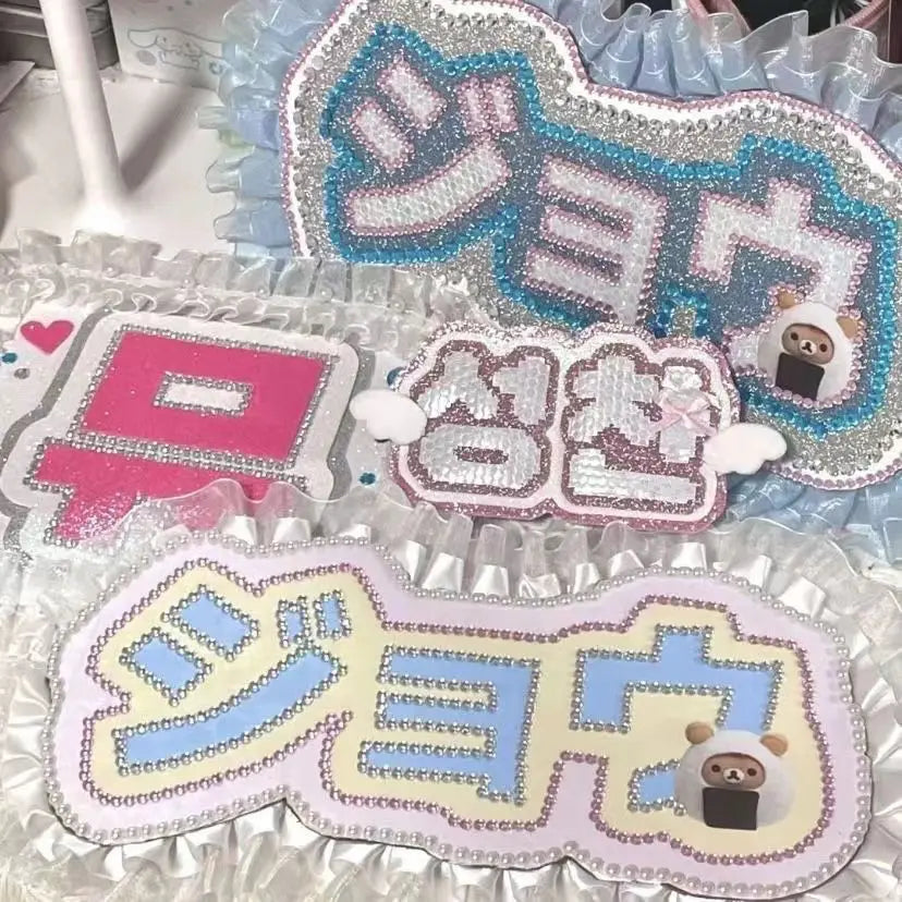 3D Diamond Pearl Rhinestone Stickers