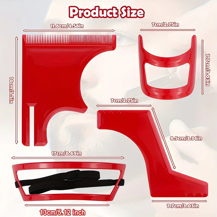 Beard Shaping Tool Grooming Set
