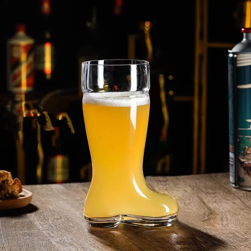Boot-Shaped Beer Glass