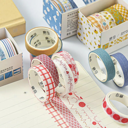 5Rolls/Box Creative Masking Tape Set