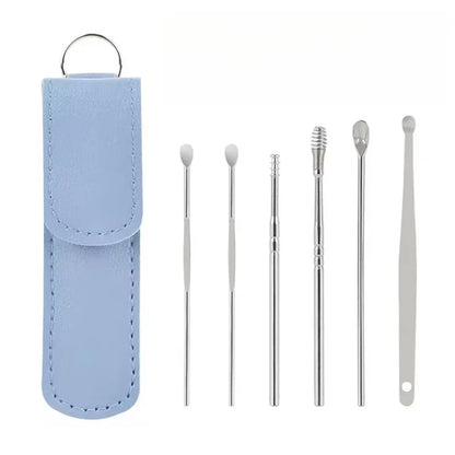 Stainless Steel Ear Wax Cleaner Set