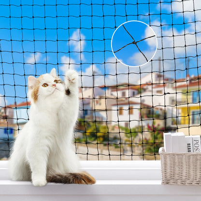 Steel Wire Reinforced Cat Balcony Safety Net