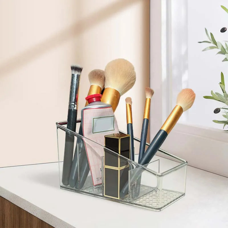 4-Grid Desktop Organizer Storage Box
