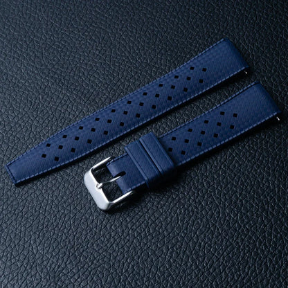 Classic Tropical FKM Rubber Watch Strap 18mm 20mm 22mm