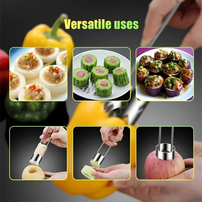 Stainless Steel Fruit & Vegetable Corer