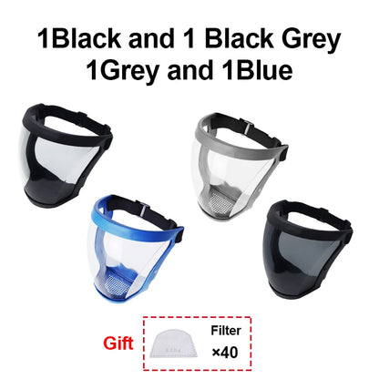 Reusable Full Face Protective Shield
