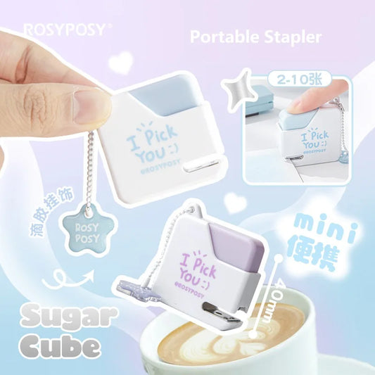 RosyPosy Mini Cube Stapler